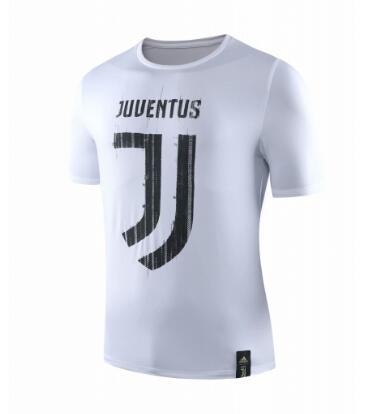 Maillot de foot d'entraînement de la Juventus 2019-2020 blanc